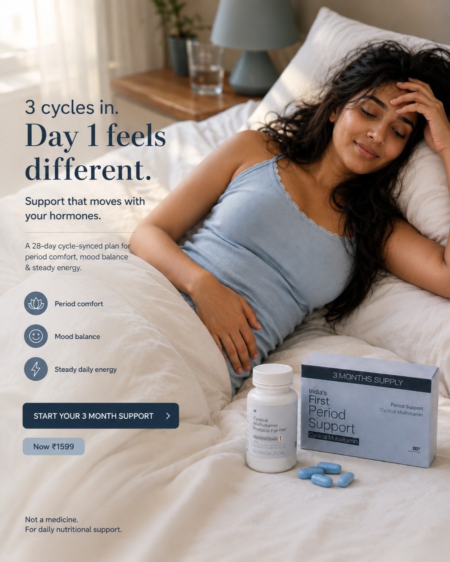 WOMN Cyclical Multivitamin product visual