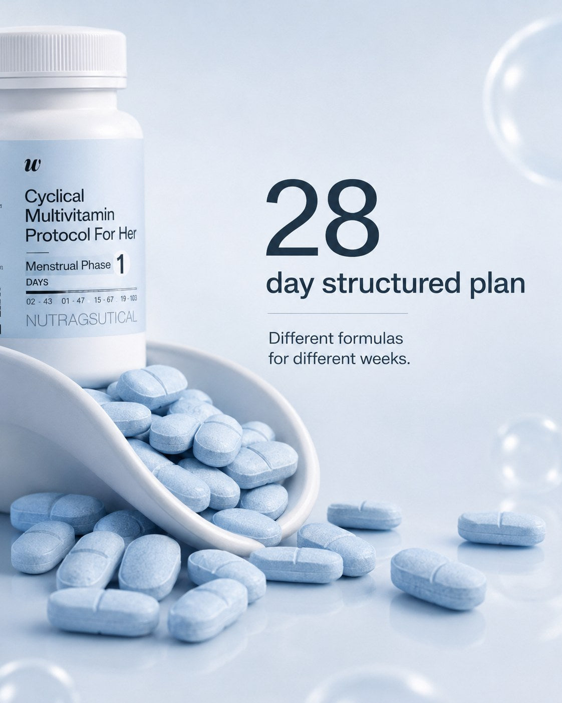 WOMN Cyclical Multivitamin product visual